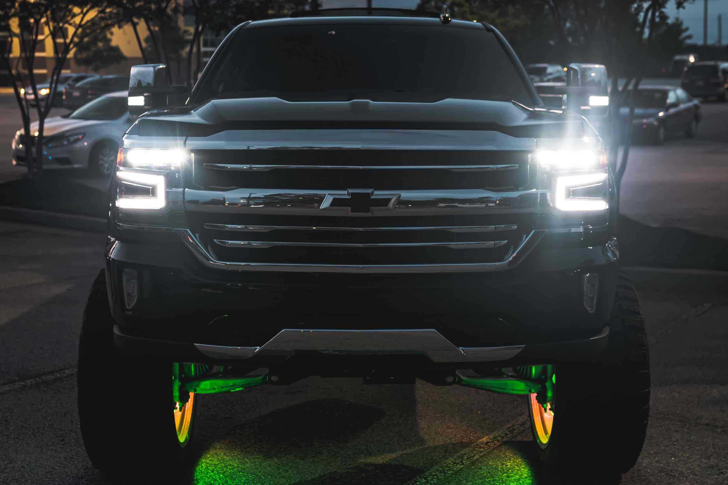 2016 chevy deals silverado custom headlights